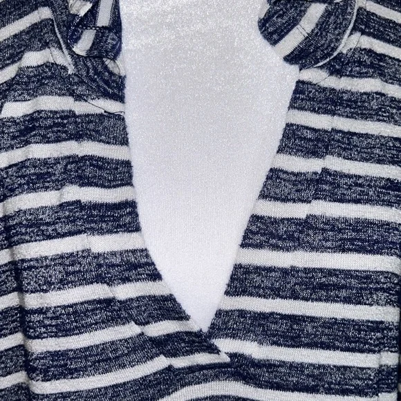 Banana Republic Luxespun Striped Hoodie Size Medium​​​​ - Picture 3 of 9
